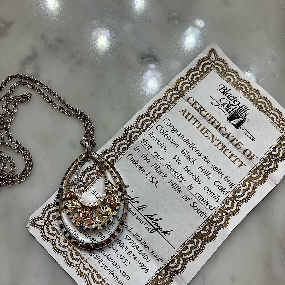 Black Hills Gold Pendant